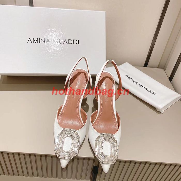 Amina Muaddi Shoes AMS00025 Heel 8.5CM